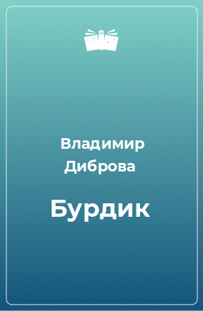 Книга Бурдик