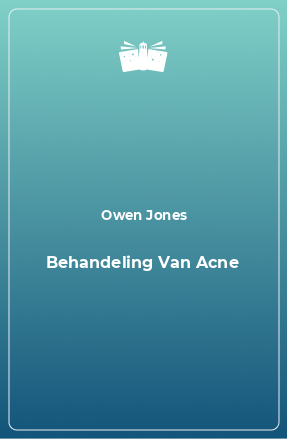 Книга Behandeling Van Acne