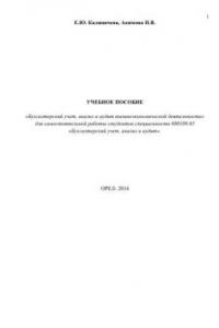Книга Бухгалтерский учет, анализ и аудит внешнеэкономической деятельности. Учебное пособие для самостоятельной работы студентов специальности 080109.65 
