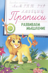 Книга Прописи: развиваем мышление 5+