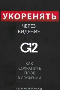 Книга Укоренять через видение G12. Как сохранить плод в служении