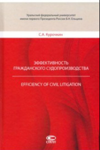 Книга Эффективность гражданского судопроизводства