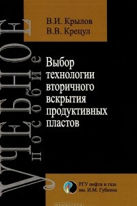 Книга Выбор технологии вторичного вскрытия продуктивных пластов