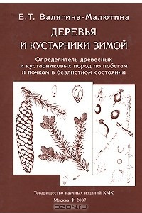 Книга Деревья и кустарники зимой. Определитель древесных и кустарниковых пород по побегам и почкам в безлистном состоянии