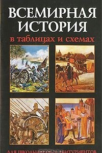 Книга Всемирная история в таблицах и схемах