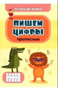 Книга Обучающая пропись. Пишем цифры (прописные)