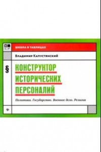 Книга Конструктор исторических персоналий. Политика. Государство. Военное дело. Религия