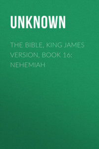 Книга The Bible, King James version, Book 16: Nehemiah