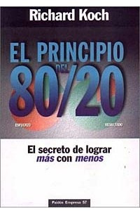 Книга Principio del 80/20, El