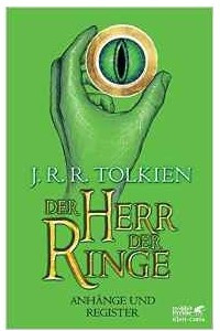 Книга Der Herr der Ringe - Anhange und Register