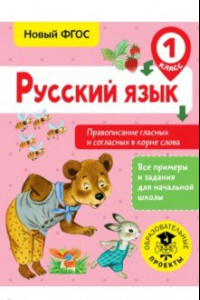 Книга Русский язык. 1 класс. Правописание гласных и согласных в корне слова. ФГОС