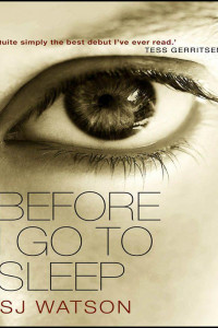 Книга Before I Go to Sleep: A Novel