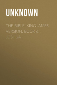 Книга The Bible, King James version, Book 6: Joshua