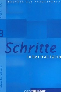 Книга Schritte International: Lehrerhandbuch 3