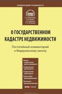 Книга Комментарий к Федеральному закону от 24 июля 2007 г. №221-ФЗ 