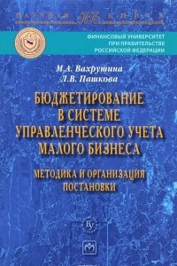 Книга Бюджетирование в системе управленческого учета малого бизнеса. Методика и организация постановки