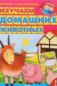 Книга Изучаем домашних животных (+ наклейки)