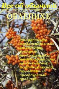 Книга Все об обычной облепихе