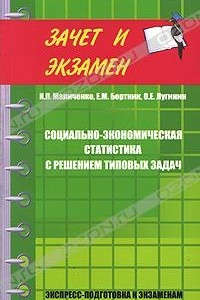 Книга Социально-экономическая статистика с решением типовых задач