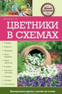 Книга Цветники в схемах