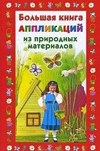 Книга Большая книга аппликаций из природных материалов