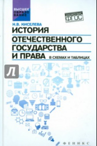 Книга История отечественного государства и права в схемах и таблицах. ФГОС