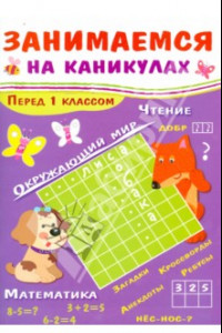 Книга Занимаемся на каникулах. Перед 1 классом